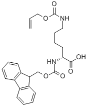 N-Fluorene methoxycarbonyl-N'-Allyl oxycarbonyl-D-lysine